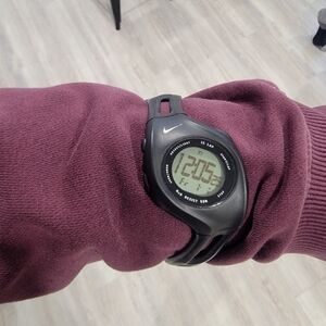 Y2k Nike Black Digital Sports Watch
